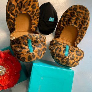 TIEKS Ballet Flats LEOPARD PRINT, Size 8